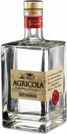 Граппа Bepi Tosolini,  Agricola, decanter & wooden box, 0.7 л - Фото 2