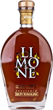 Ликер Bepi Tosolini, "Limone" Limone ed Erbe Amare, 0.7 л - Фото 1