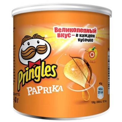 Чипсы Pringles Paprika Паприка 40 г