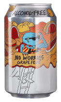 Пиво No Worries Grapefruit 0,33 л Пиво No Worries Grapefruit 0,33 л