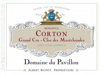 Вино Domaine du Pavillon, Corton Grand Cru "Clos des Marechaudes" AOC, 2013 - Фото 2