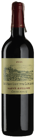 Вино Chateau Laffitte Carcasset 2016 - 0,75 л