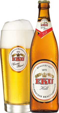 Пиво "EKU" Hell, 0.5 л - Фото 2