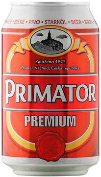 Пиво "Primator" Premium, in can, 0.33 л