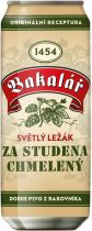 Пиво "Bakalar" Za Studena Chmeleny, in can, 0.5 л Пиво "Bakalar" Za Studena Chmeleny, in can, 0.5 л