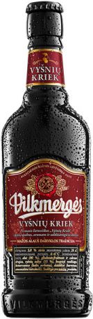 Пиво "Vilkmerges" Vysniu Kriek, 0.41 л - Фото 1