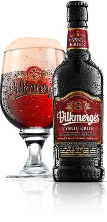 Пиво "Vilkmerges" Vysniu Kriek, 0.41 л - Фото 2