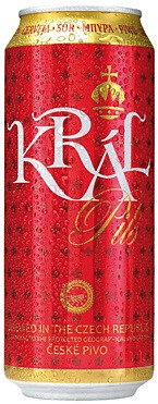Пиво "Kral" Pils, in can, 0.5 л