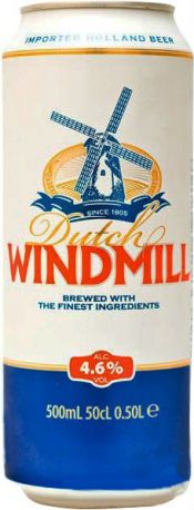 Пиво "Dutch Windmill", in can, 0.5 л