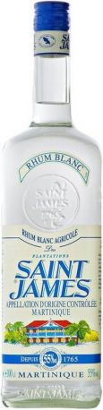 Ром "Saint James" Rhum Blanc, Martinique AOC, 0.7 л