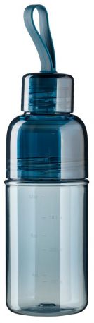 Бутылка Workout Bottle 480мл синяя, Kinto - Фото 1