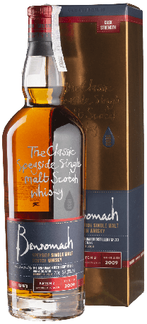 Виски Benromach Cask Strength, gift box 2009 - 0,7 л