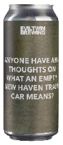 Пиво Anyone Have Any Thoughts On What An Empty New Haven Train Car Means? 0,473 л Пиво Anyone Have Any Thoughts On What An Empty New Haven Train Car Means? 0,473 л