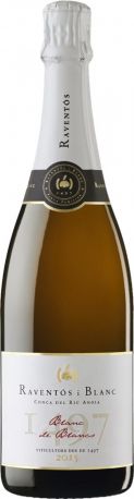 Игристое вино Raventos i Blanc, Blanc de Blancs Brut, Cava DO, 2015