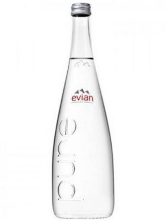 Упаковка минеральной негазированной воды Evian 0.33 л х 20 бутылок