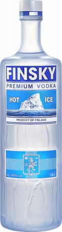 Водка "Finsky" Hot Ice, 1 л - Фото 1