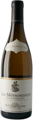 Вино M.Chapoutier, Crozes-Hermitage "Les Meysonniers" Blanc AOC, 2016