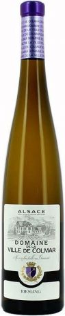 Вино Domaine Viticole de la Ville de Colmar, Riesling, Alsace AOP, 375 мл