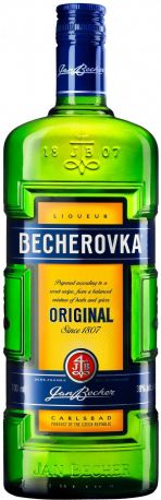 Ликер "Becherovka" gift box with glass, 0.7 л - Фото 2