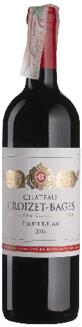Вино Chateau Croizet Bages 2016 - 0,75 л