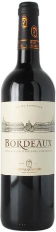 Вино Cheval Quancard, Bordeaux AOC, 2015