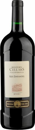 Вино "Western Cellars" Red Zinfandel, 1.5 л