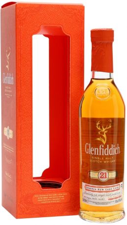 Виски "Glenfiddich" 21 Years Old, gift box, 200 мл