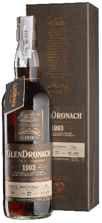 Виски Glendronach 27yo #7276 CB Batch 18, gift box 1993 - 0,7 л