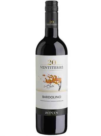 Вино Zonin Bardolino Doc красное сухое 0.75 л 12%