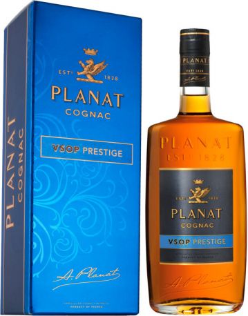 Коньяк "Planat" VSOP Prestige, gift box, 0.7 л