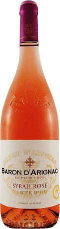 Вино "Baron d'Arignac" Syrah Rose