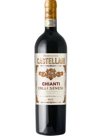 Вино Castellani Chianti Colli Senesi DOCG Famiglia красное сухое 0.75 л 12.5%