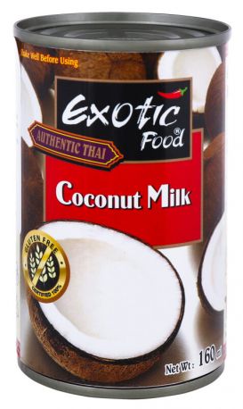 Молоко кокосовое Exotic Food 160 мл - Фото 4