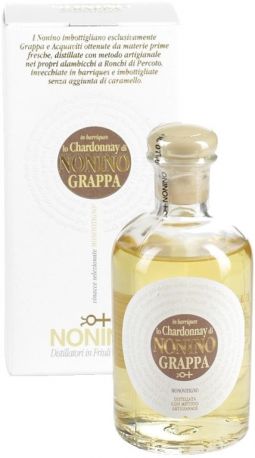 Граппа "Lo Chardonnay di Nonino" in barriques Monovitigno, gift box, 100 мл
