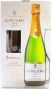 Игристое вино Jaume Serra, Cava Brut DO, gift box with glass