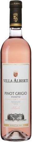 Вино "Villa Alberti" Pinot Grigio Blush, Veneto IGT, 2017