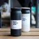 Термокружка Travel Tumbler белая 350мл, Kinto - Фото 3