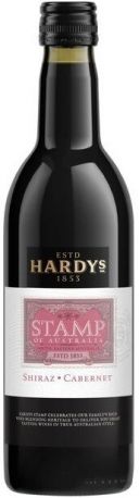 Вино Hardys, "Stamp" Shiraz-Cabernet Sauvignon, 2017, 187 мл