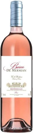 Вино "Baron de Mermian" Rose, Bordeaux AOC