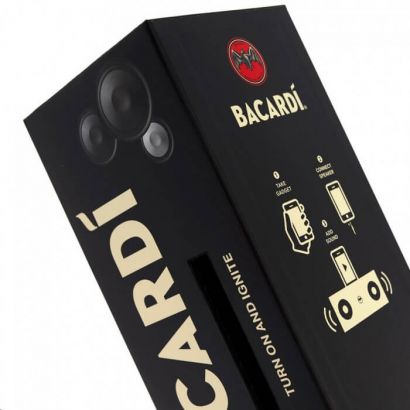 Ром "Bacardi" Carta Negra, gift box with loudspeakers, 0.7 л - Фото 4