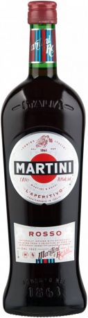 Вермут "Martini" Rosso, with a glass, 1 л - Фото 2