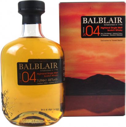 Виски "Balblair" 2004 1st Release, gift box, 0.7 л