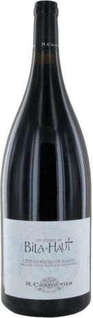 Вино M. Chapoutier, Les Vignes de Bila-Haut, Cotes du Roussillon Villages AOC, 2015, 1.5 л