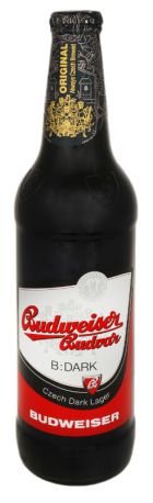 Упаковка пива Budweiser Budvar B Dark темное фильтрованное 4.7% 0.5 л x 20 шт - Фото 2