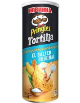 Чипсы кукурузные Pringles Originals Tortilla Соленые Оригинальные 160 г Чипсы кукурузные Pringles Originals Tortilla Соленые Оригинальные 160 г