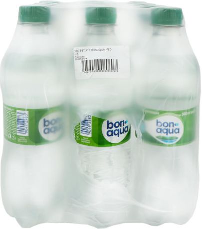 Упаковка минеральной среднегазированной воды BonAqua 0.5 л х 12 бутылки - Фото 13