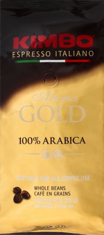 Кофе в зернах Kimbo Aroma Gold 1 кг - Фото 2