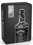 Теннесси Виски Jack Daniel's 0.7 л 40% в металлической коробке с 2-мя бокалами