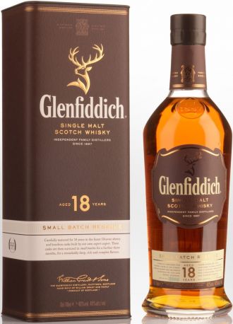 Виски "Glenfiddich" 18 Years Old, in tube, 0.7 л
