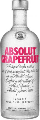 Водка Absolut Grapefruit 0.7 л 40%